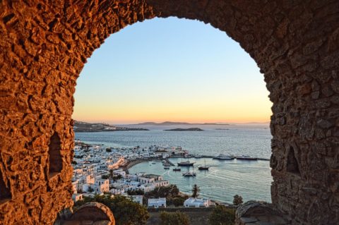 mykonos sunset